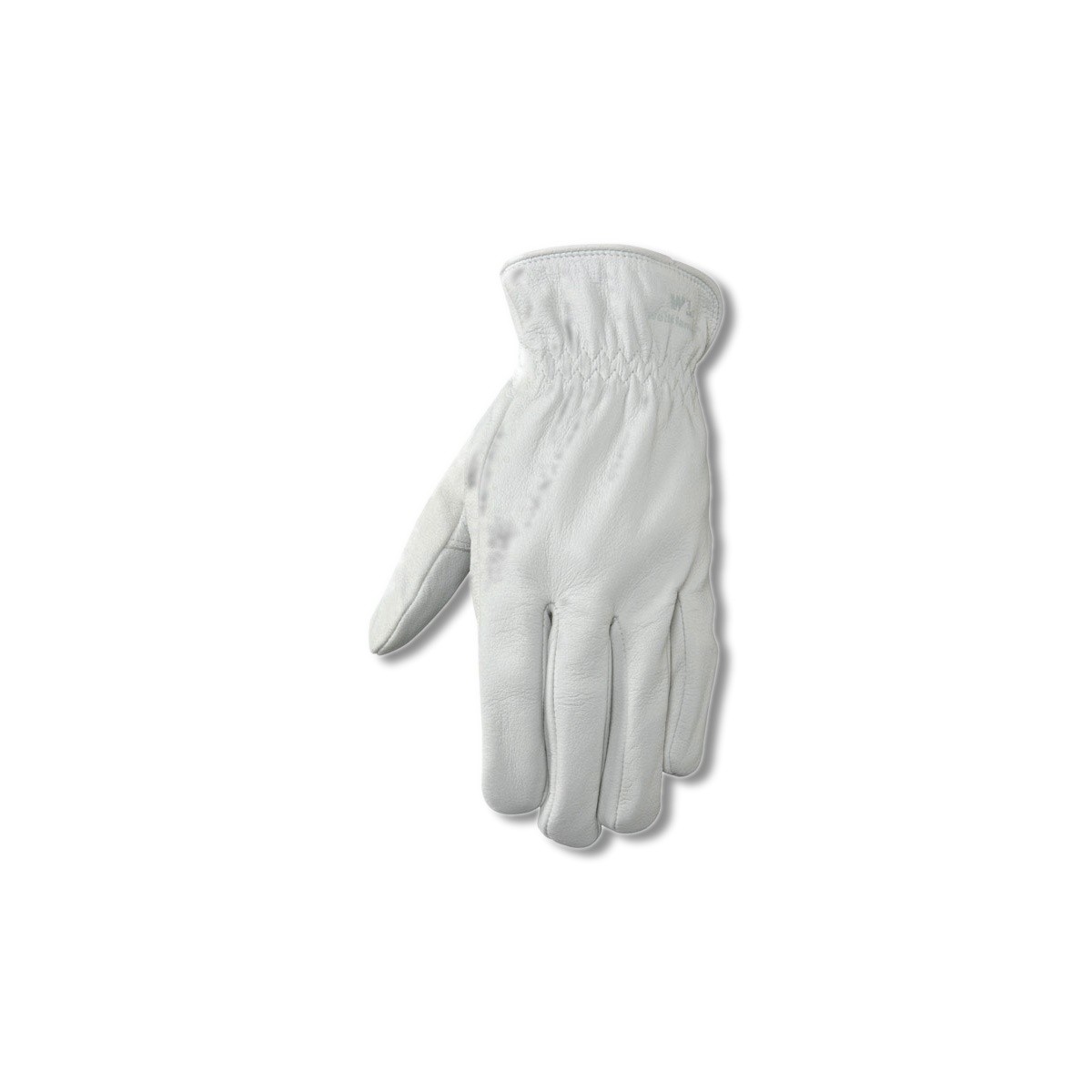 Wells Lamont XL Goatskin Leather Driver Pearl Gray Gloves 1720XL