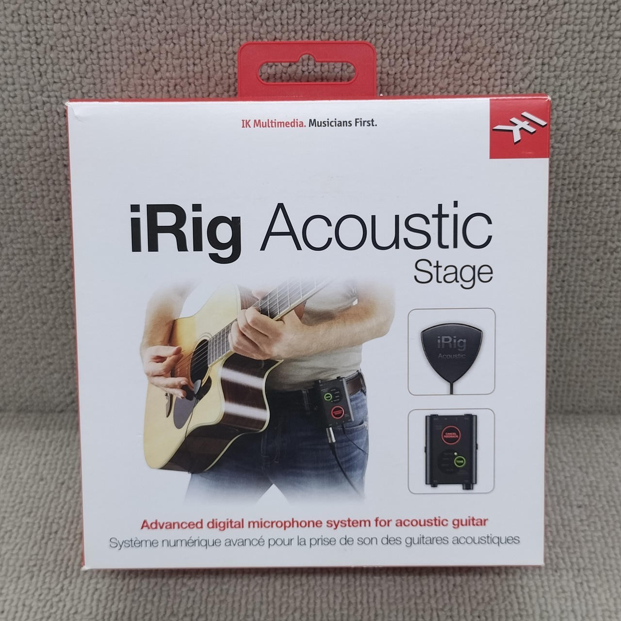 Used IK Multimedia iRig Acoustic Stage Digital Microphone System for Guitar