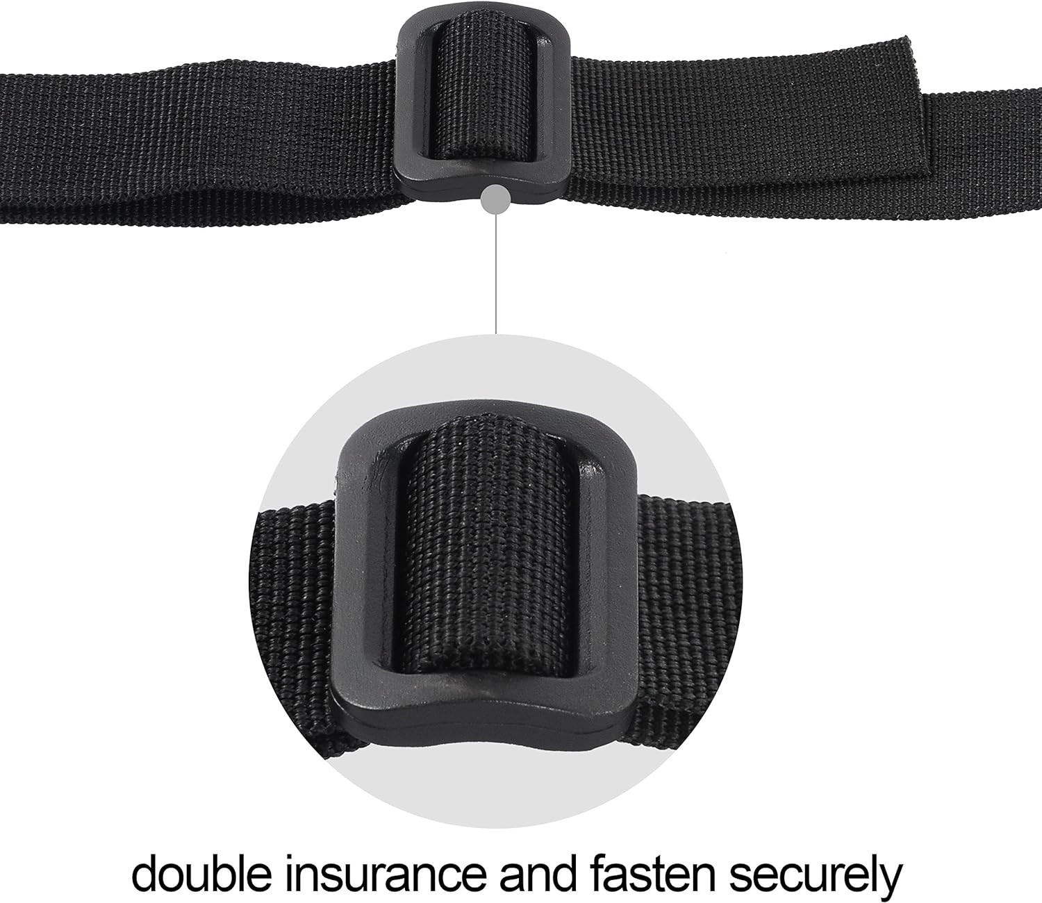 Luggage Strap, 2 Pack Heavy Duty Utility Straps with Quick Release Buckle, Adjus