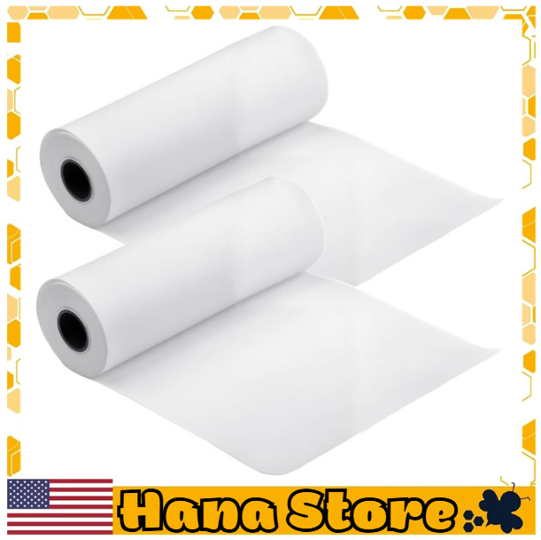 Headrest Exam Table Paper - 8x225’ [2 Pack] Disposable White Smooth Medical...