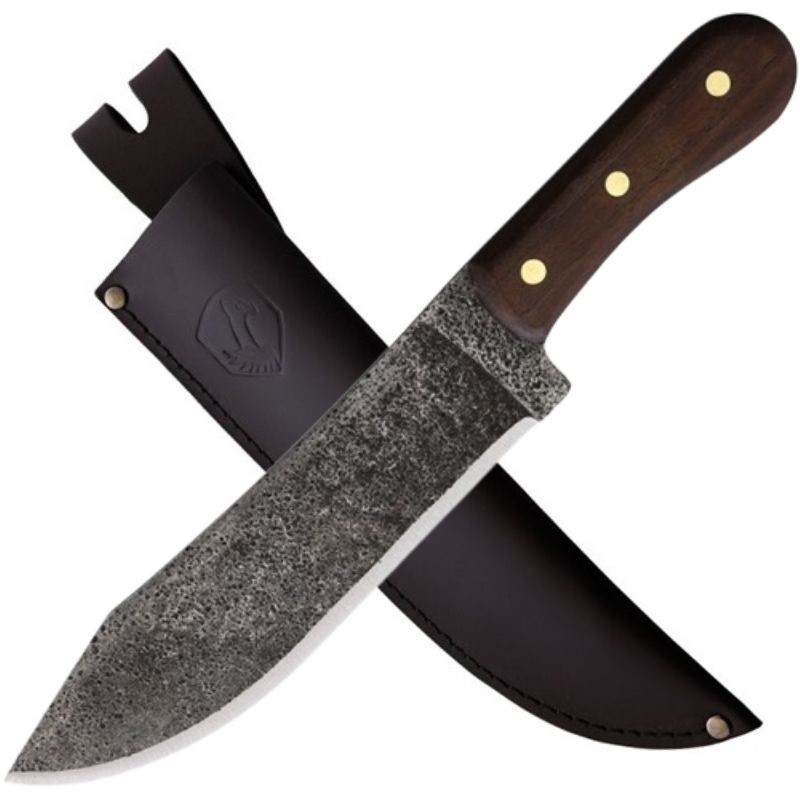 Condor Hudson Bay Fixed Blade Knife with Leather Sheath