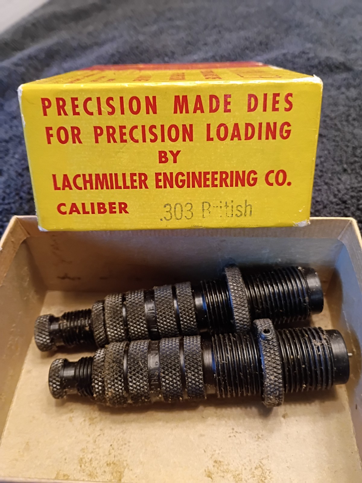 lachmiller vintage reloading dies 303 British