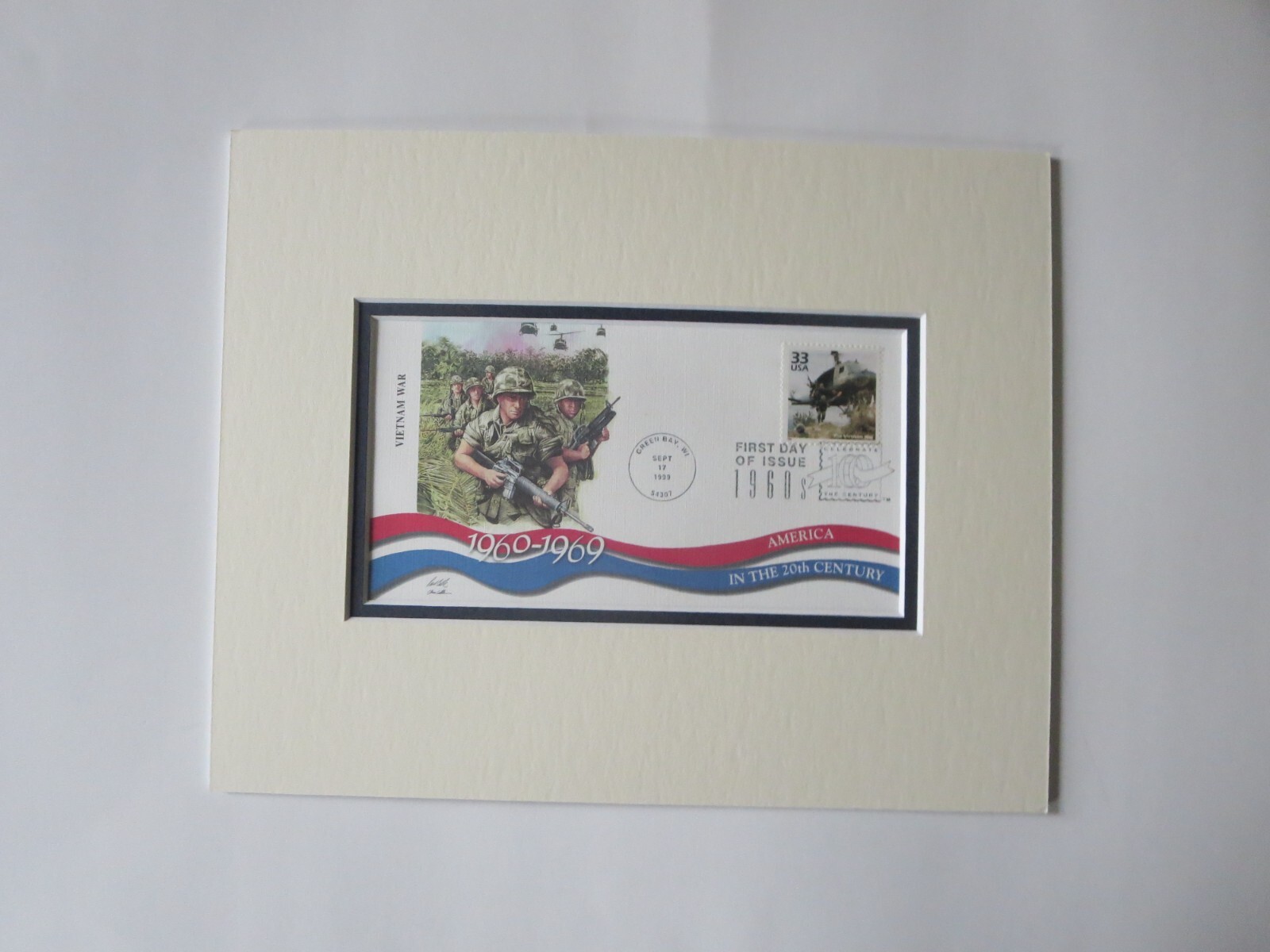 Honoring Vietnam War Veterans & First Day Cover of the Vietnam War stamp