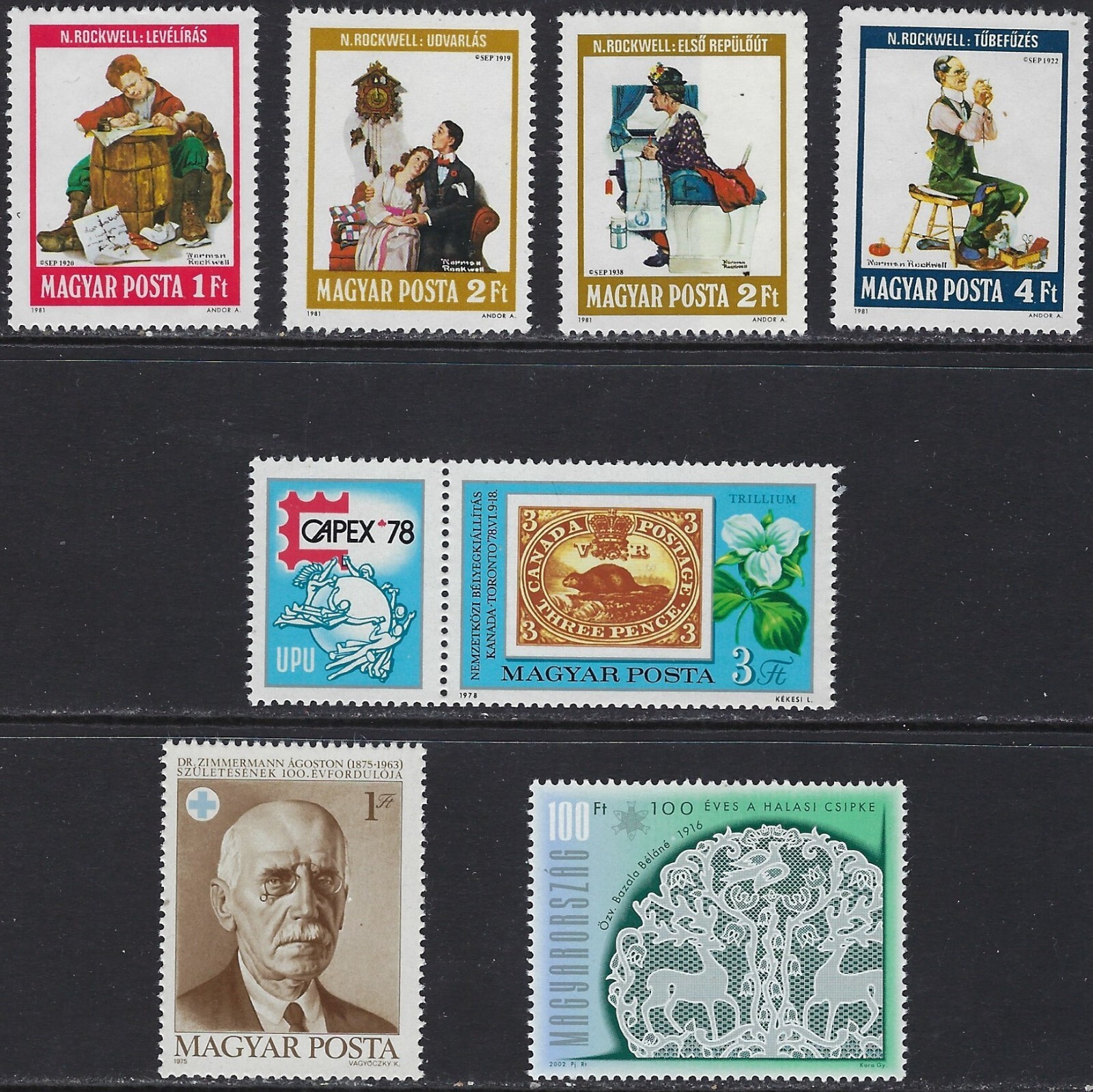 Nice MNH Stamps from Hungary  ........32P.....R-513-2
