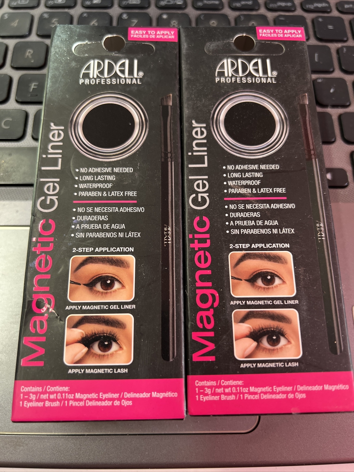 Lot Of 2- Ardell Professional Magnetic Gel Liner. Brand New