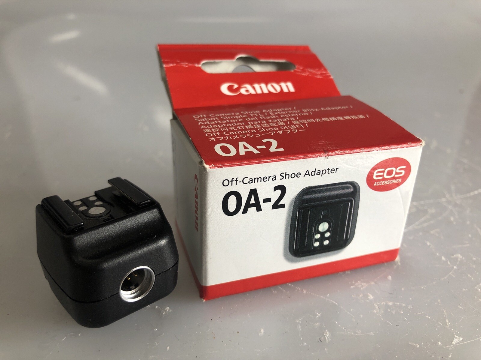 Canon OA-2 Off Camera Shoe Adapter