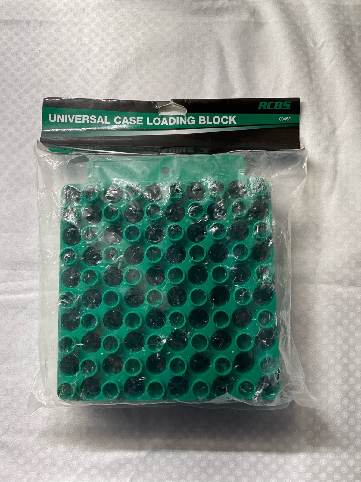 RCBS Universal Case Loading Block 09452 Holds 50 Cases SEALED NEW FREE SHIPPING