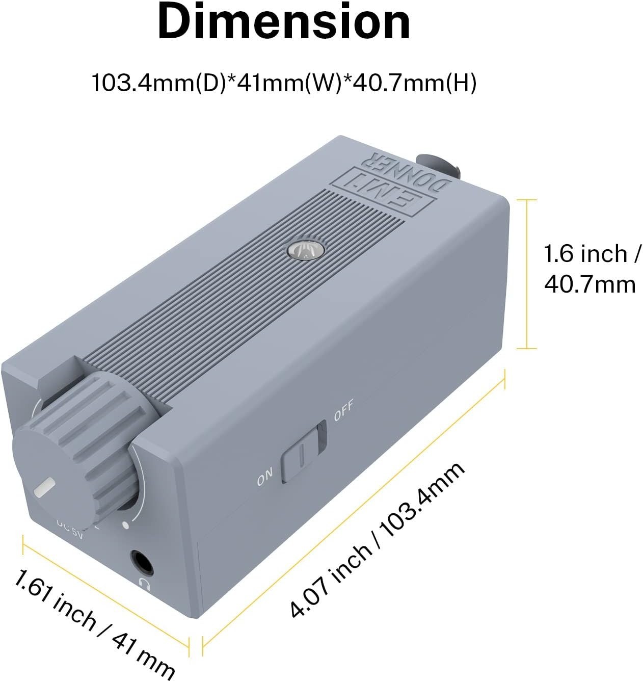 Donner EM1 Rechargeable Personal In-ear Amplifier