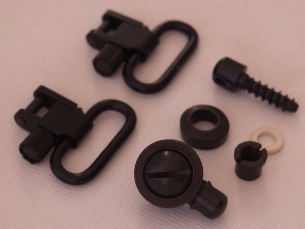 Sling Mounting Kit Universal Shotgun & Rifle Adapter Swivels Bases Stud 5612
