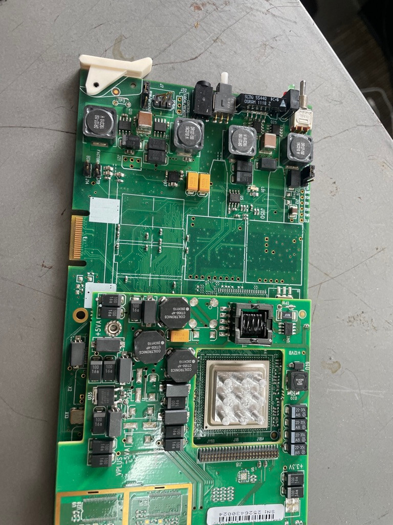 Evertz 7721AE-A4-HD card 7707MT-HD2