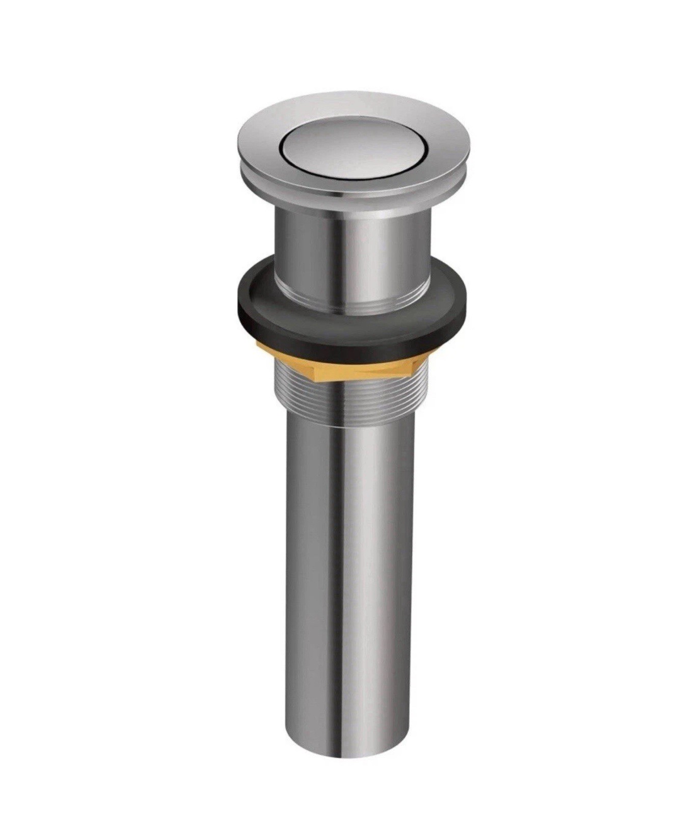 Moen 140780 Lavatory Push-N-Lock Drain Assembly Without Overflow in Chrome