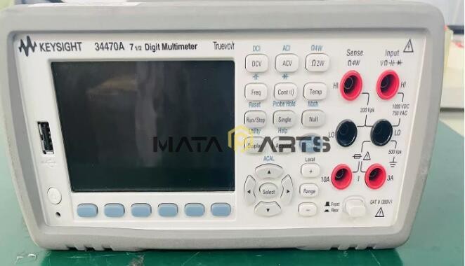 ONE KEYSIGHT 34470A 7 1/2 digital multimeter used