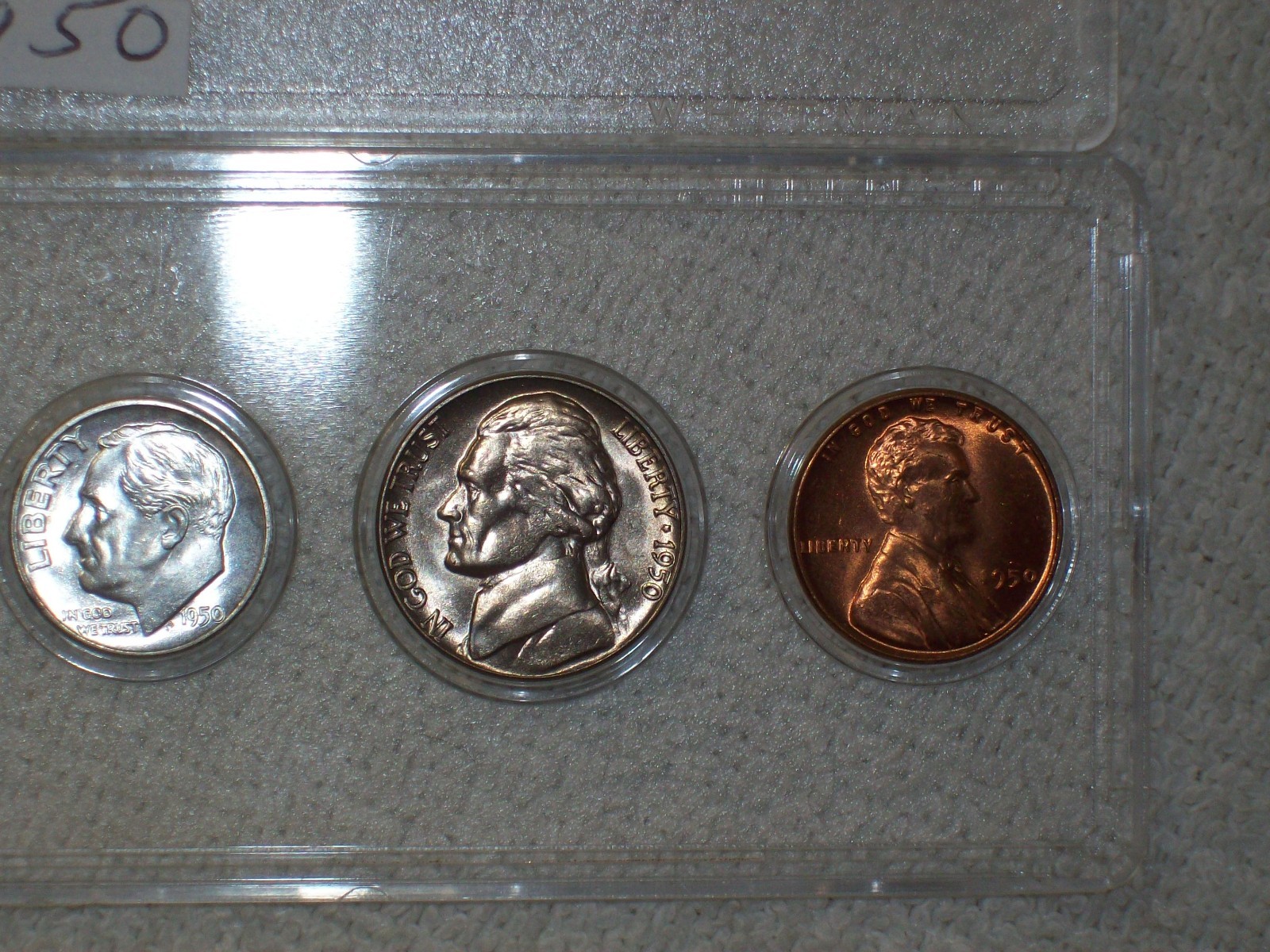 1950 MINT SET UNCIRCULATED PHILADELPHIA MINT