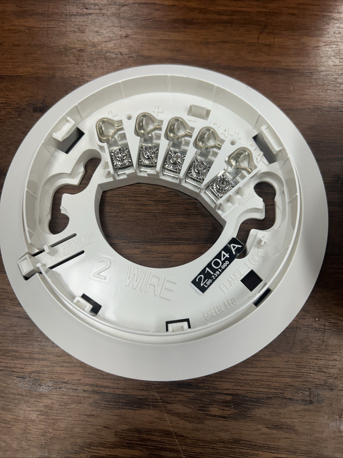 System Sensor 2W-B Smoke Detector 2-Wire White, E-10