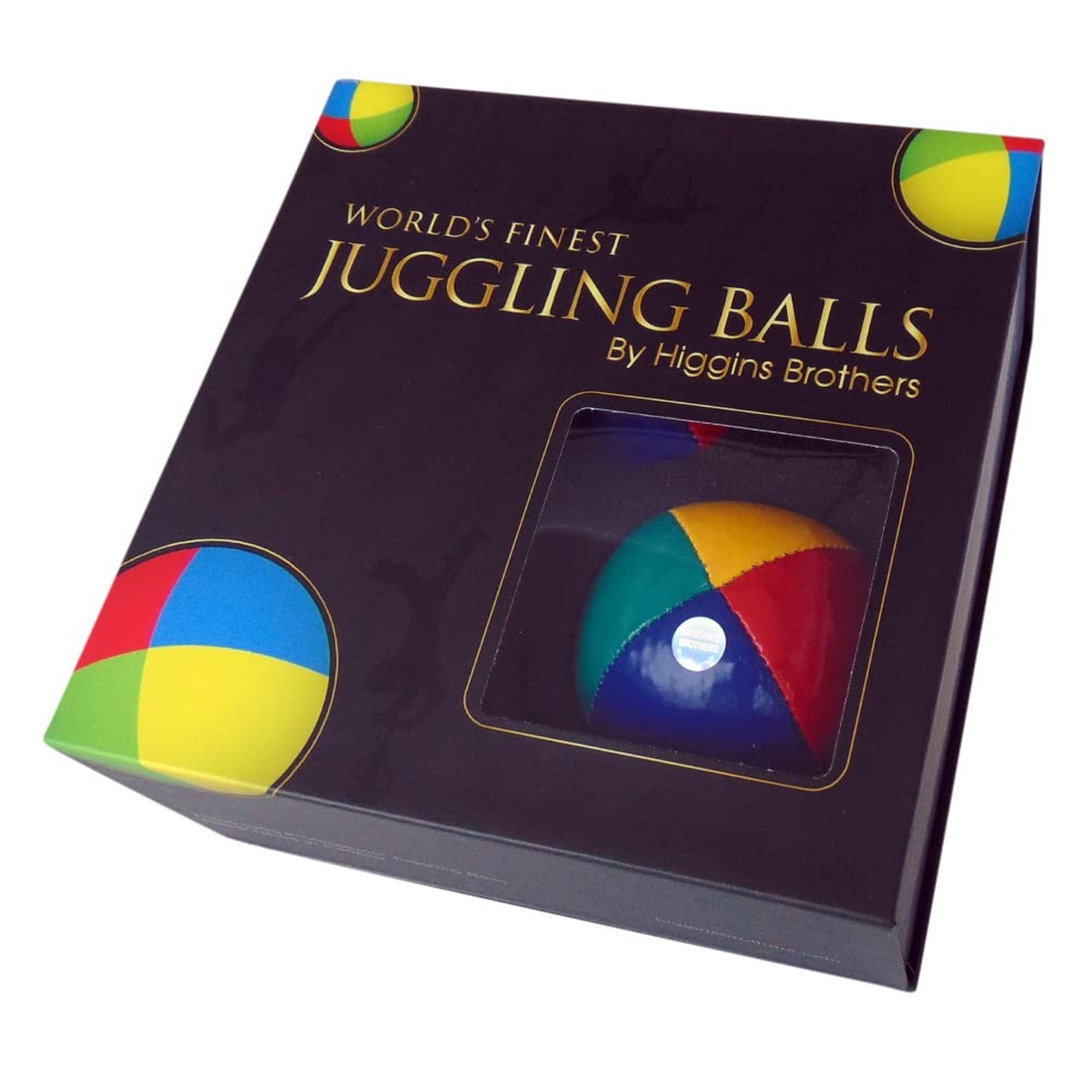 Higgins Brothers Juggling Balls Kit - World's Finest Boxed Set with 3 Juggle ...