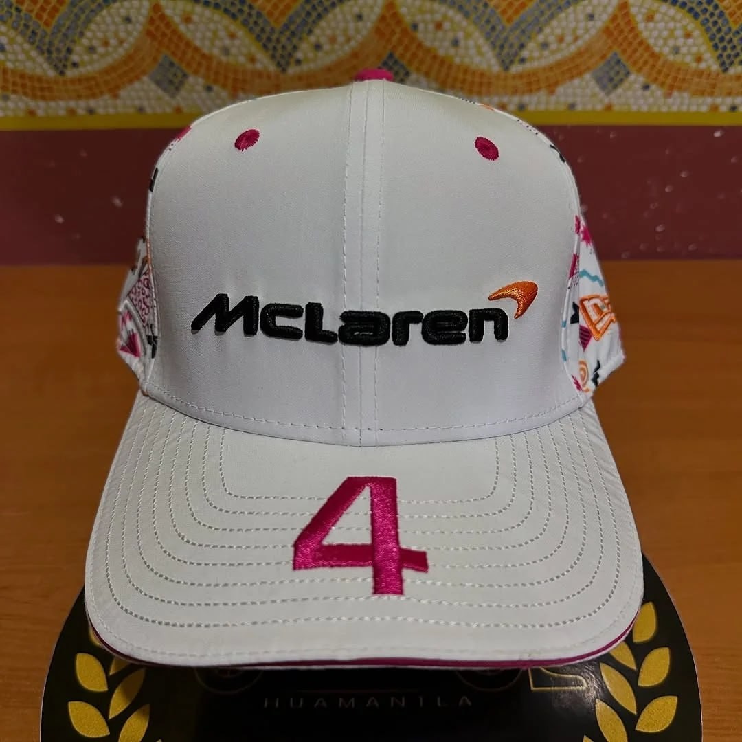 McLaren F1 Lando Norris Miami 2026 Team Racing Cap Adjustable Baseball Hat