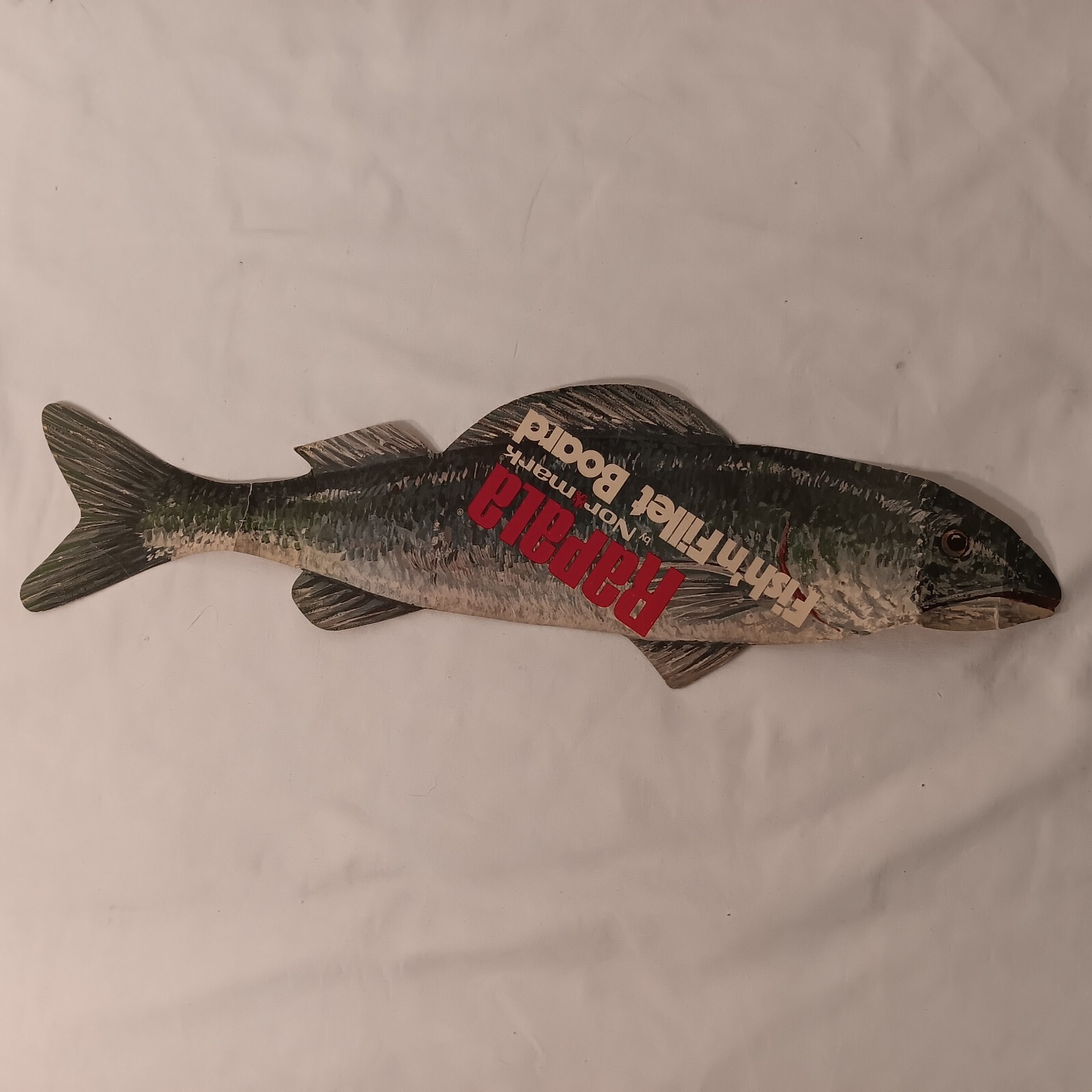 Vintage 1975 Rapala Plastic Fish Cleaning Board With Original Paperwork