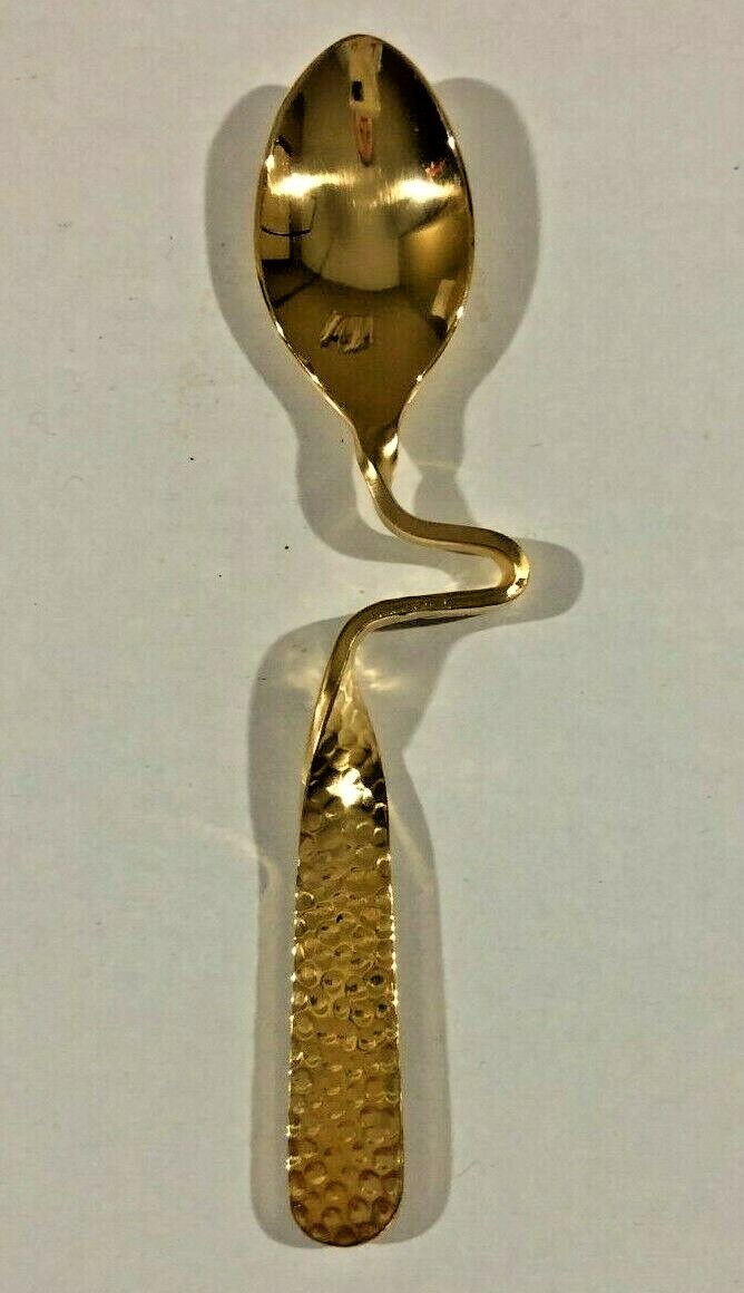 Villeroy & Boch - NewWave CAFFE - Gold Plated Espresso Spoon - NEW