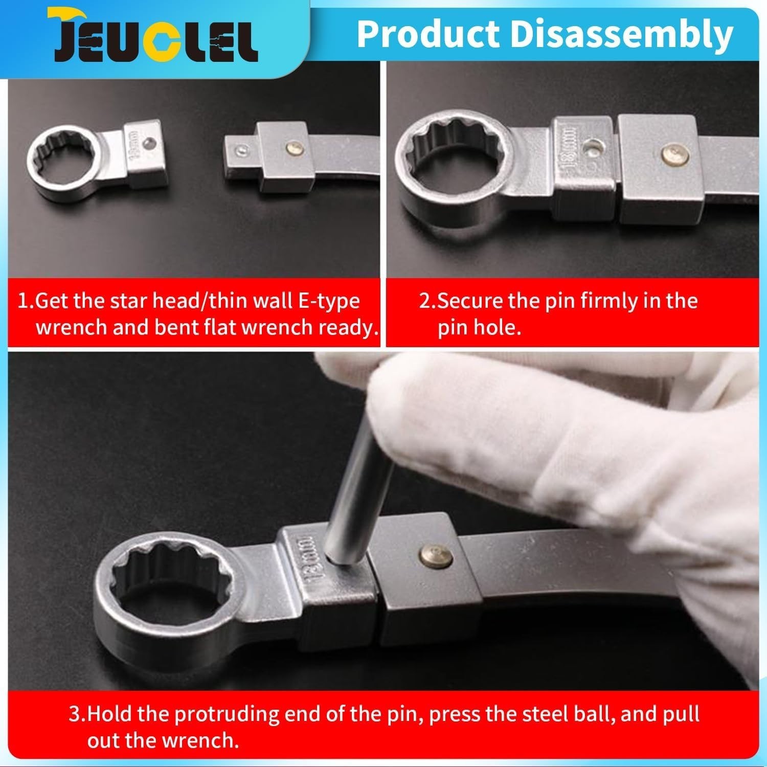Engine Timing Belt Tensioning Tool Set - Serpentine Pulley#