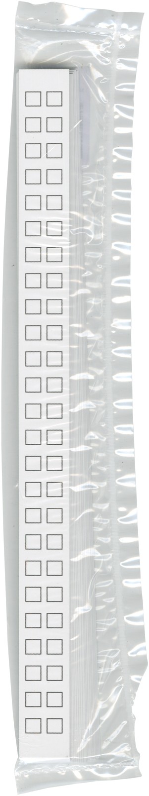 Pako Blank Code Cards 25/Pkg-Needle And Floss