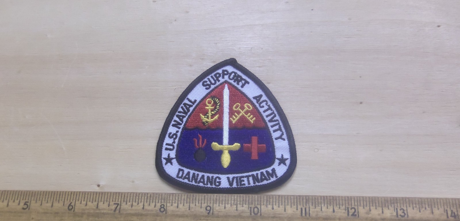 U.S. Naval Support Activity - Danang Vietnam Embroidered Patch