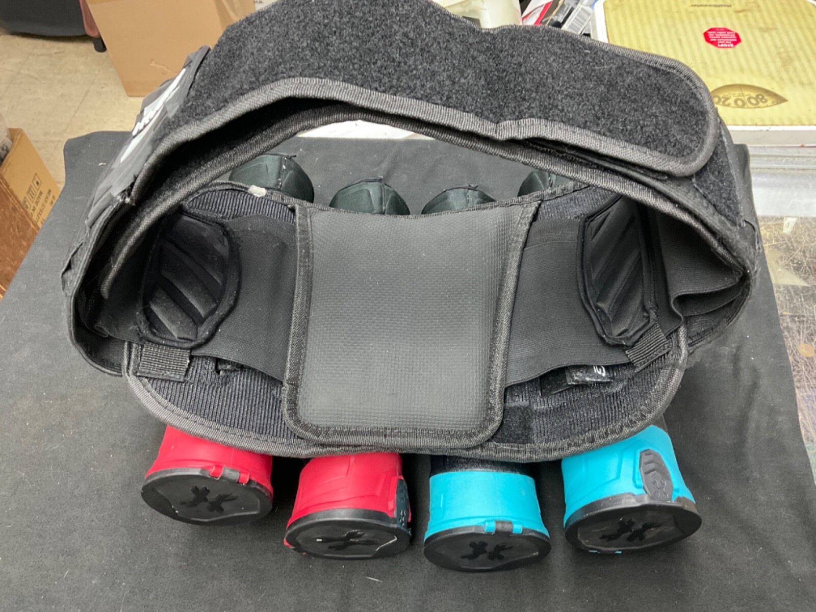 HK Army 4 Eject Paintball Harness Pod Pack