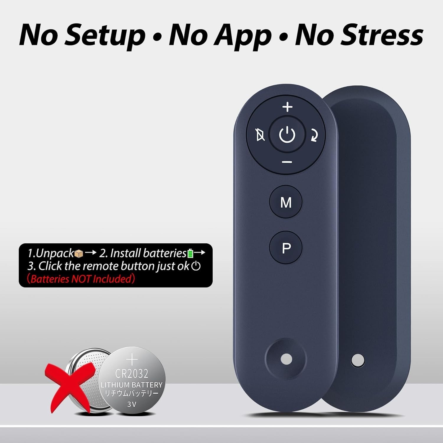 Precision Infrared Remote Control for Bifanuo TM008 & Other Models - Lightweight