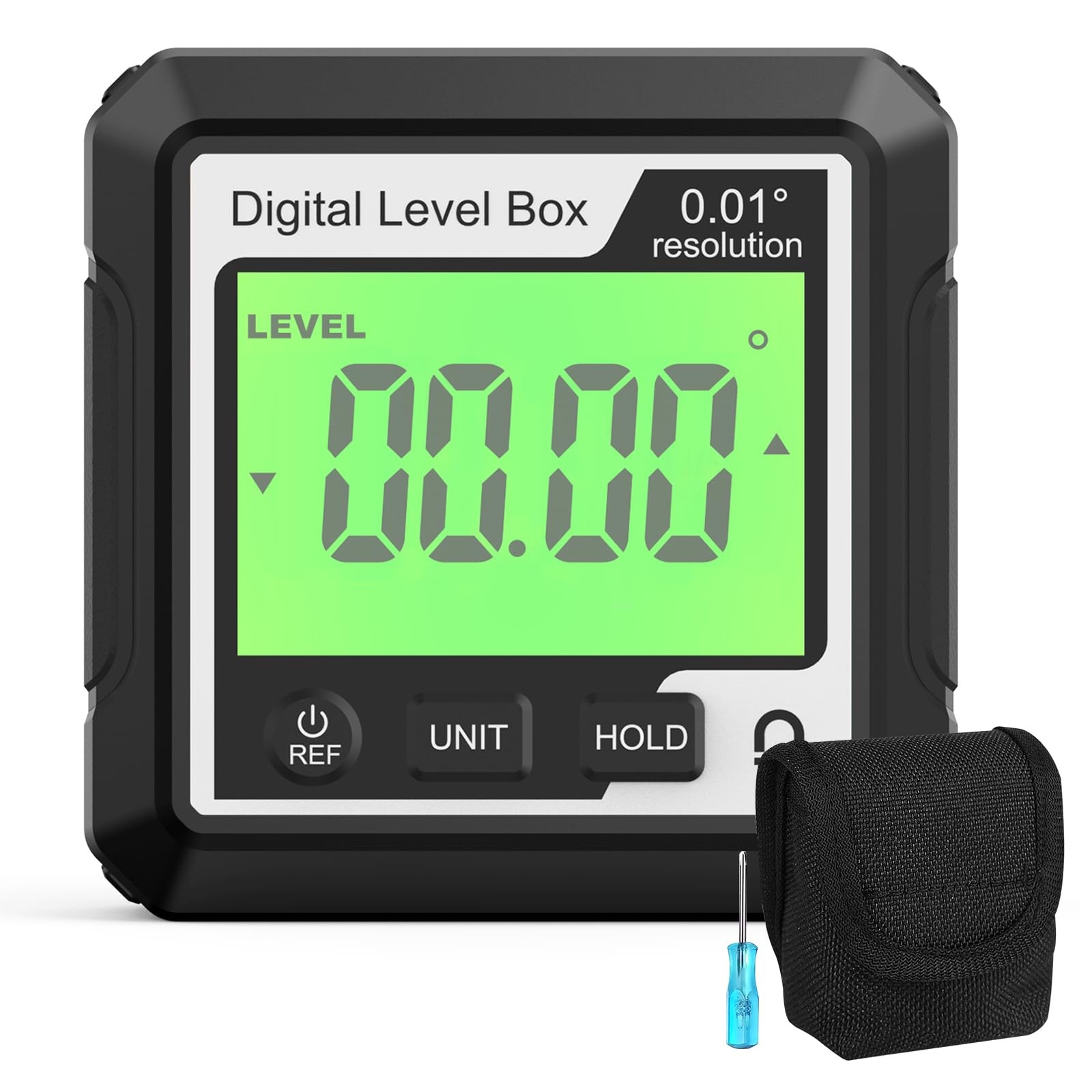 Abizarch Digital Angle Finder Magnetic Angle Gauge LCD Digital Level tool Pro...