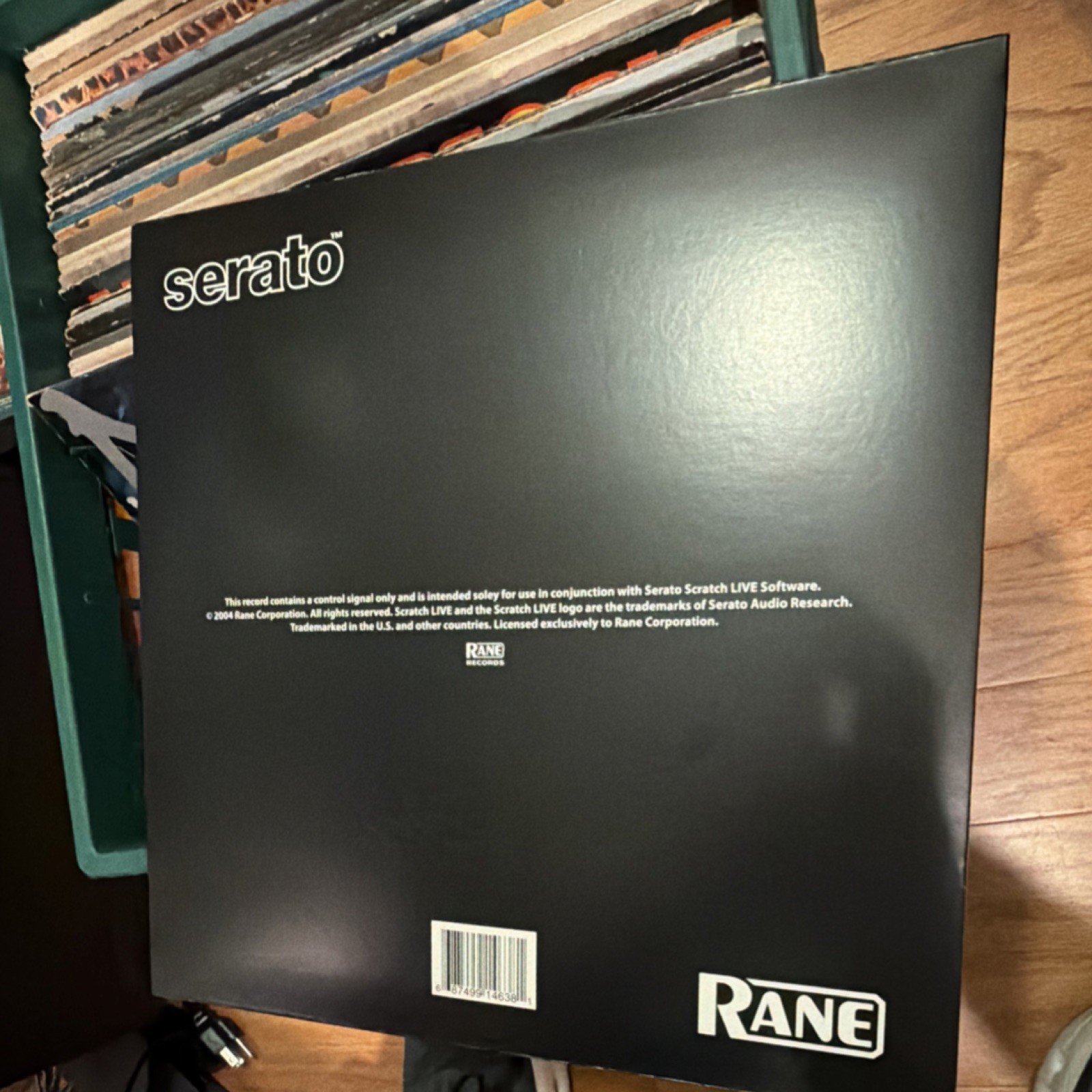 Serato Scratch Live Second Edition Control Vinyl Black for Serato Scratch Live