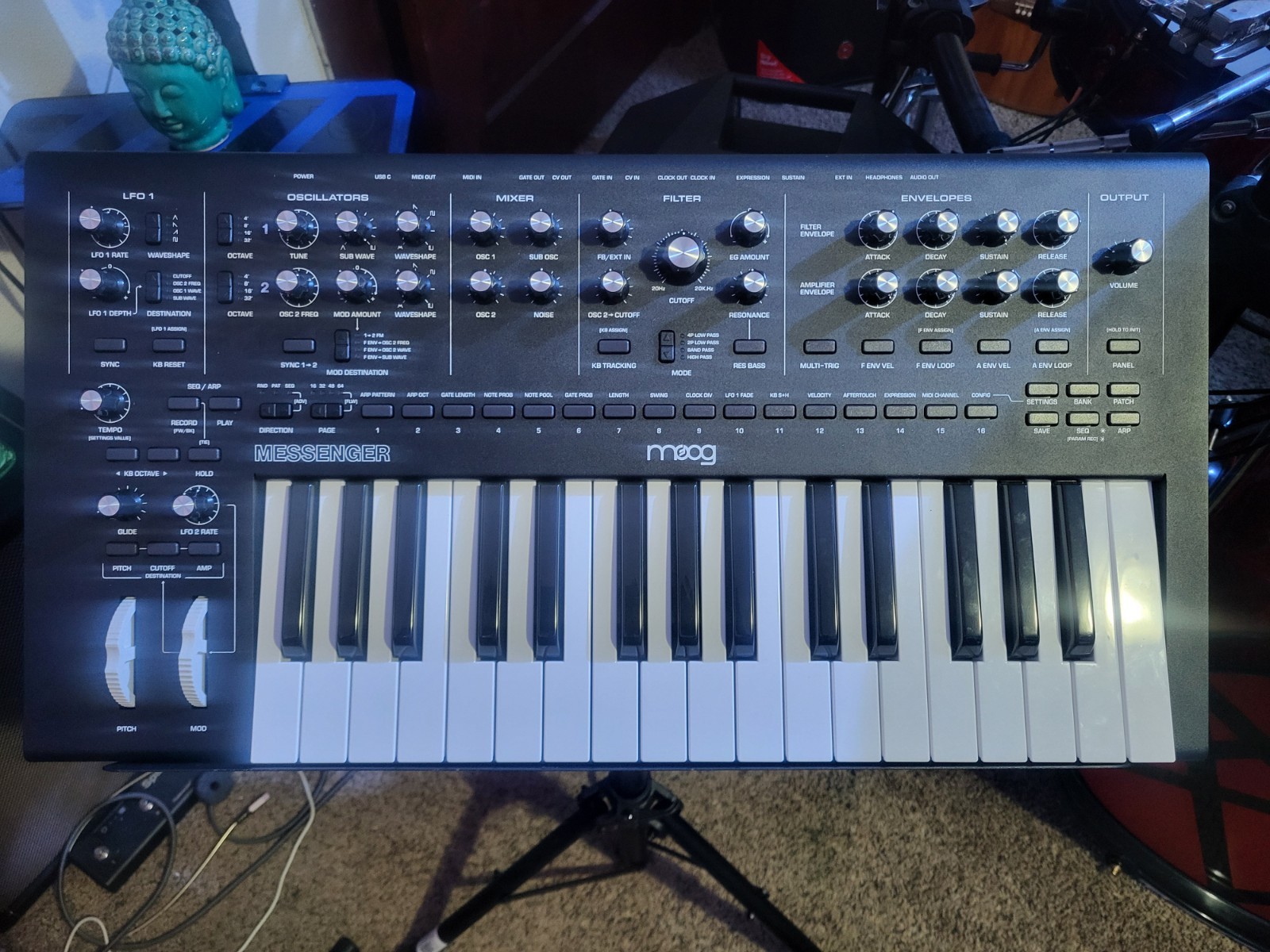 Moog Messenger Next Generation Monophonic Analog Synthesizer