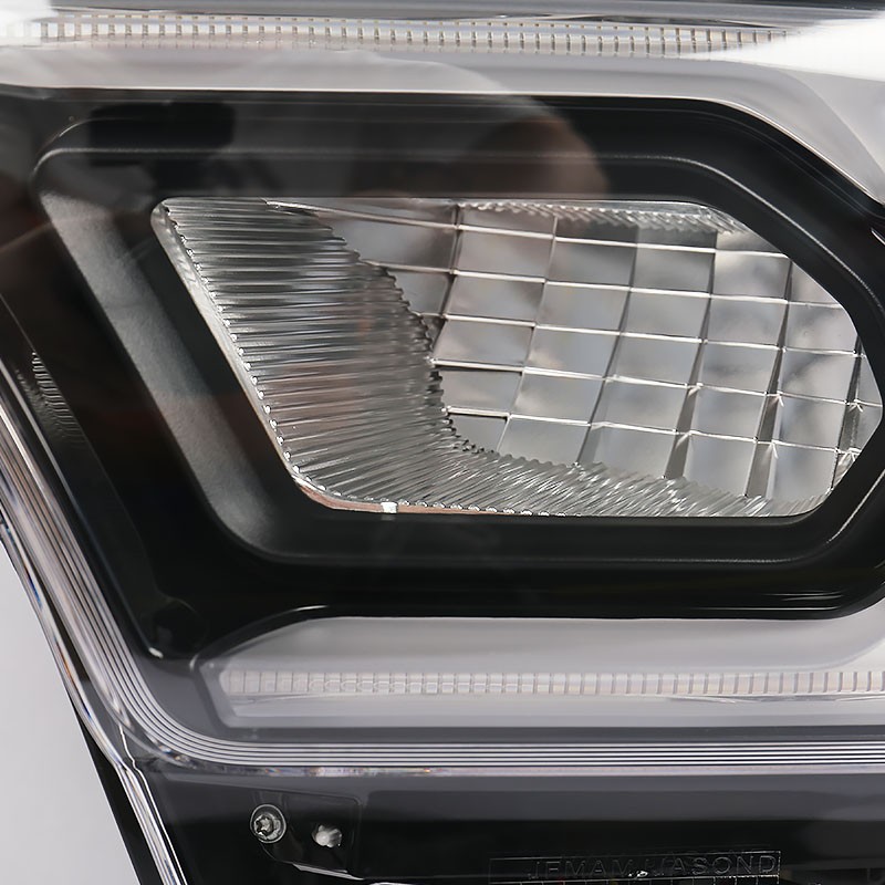 Black Full LED Projector Headlight For Dodge Durango 2021-2024 DriverLeft
