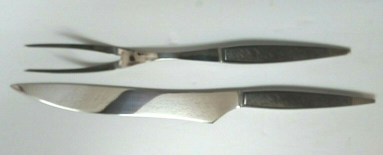 Mid-Century Modern Arthur Salm AS Stainless Austria 2 pc set Fork & 1 Knife
