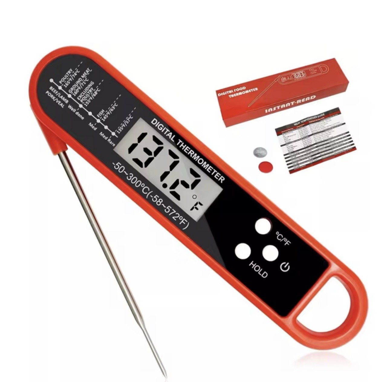 Wireless BBQ Thermometer Cooking Digital Instant Read  For Grilling And Cooking