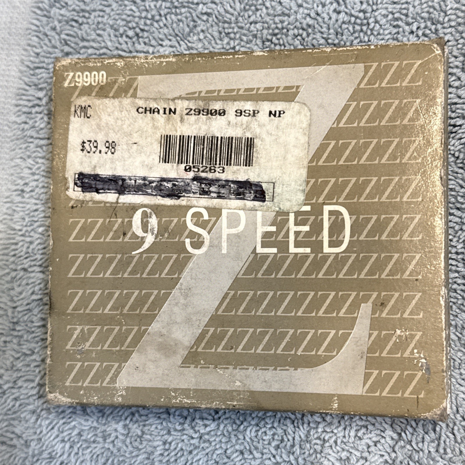 KMC Z9900 9-speed Chain for Shimano SRAM 116 Links - Nickel Plated [ssg]