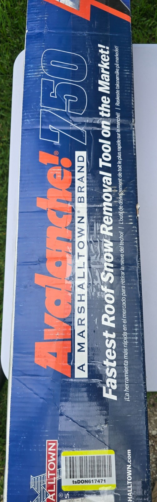 AVALANCHE 750 SNOW ROOF REMOVAL SYSTEM 17X12