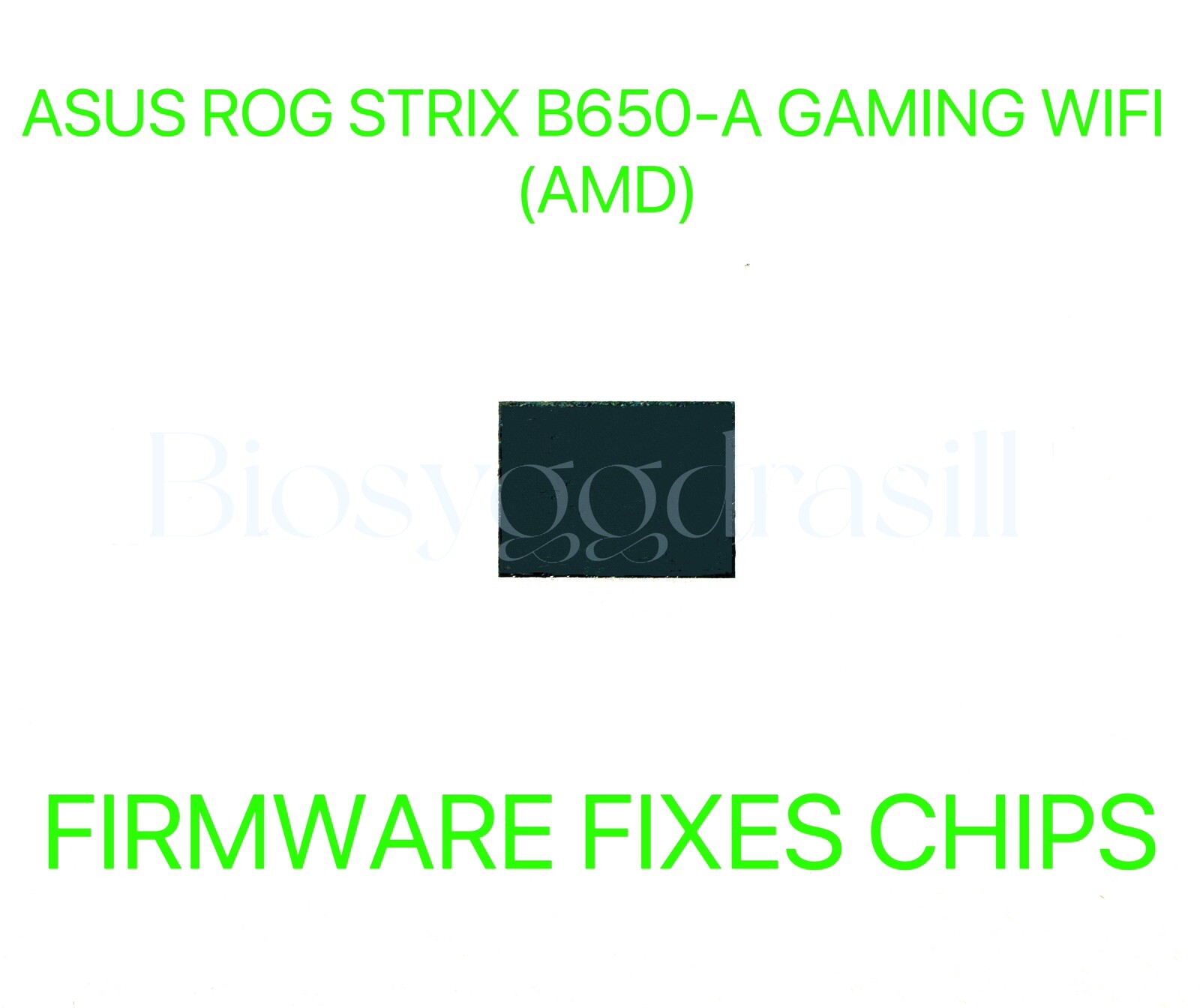 ASUS ROG STRIX B650-A GAMING WIFI, ADMIN NO PASSWORD FIRMWARE BIOS CHIP (AMD)