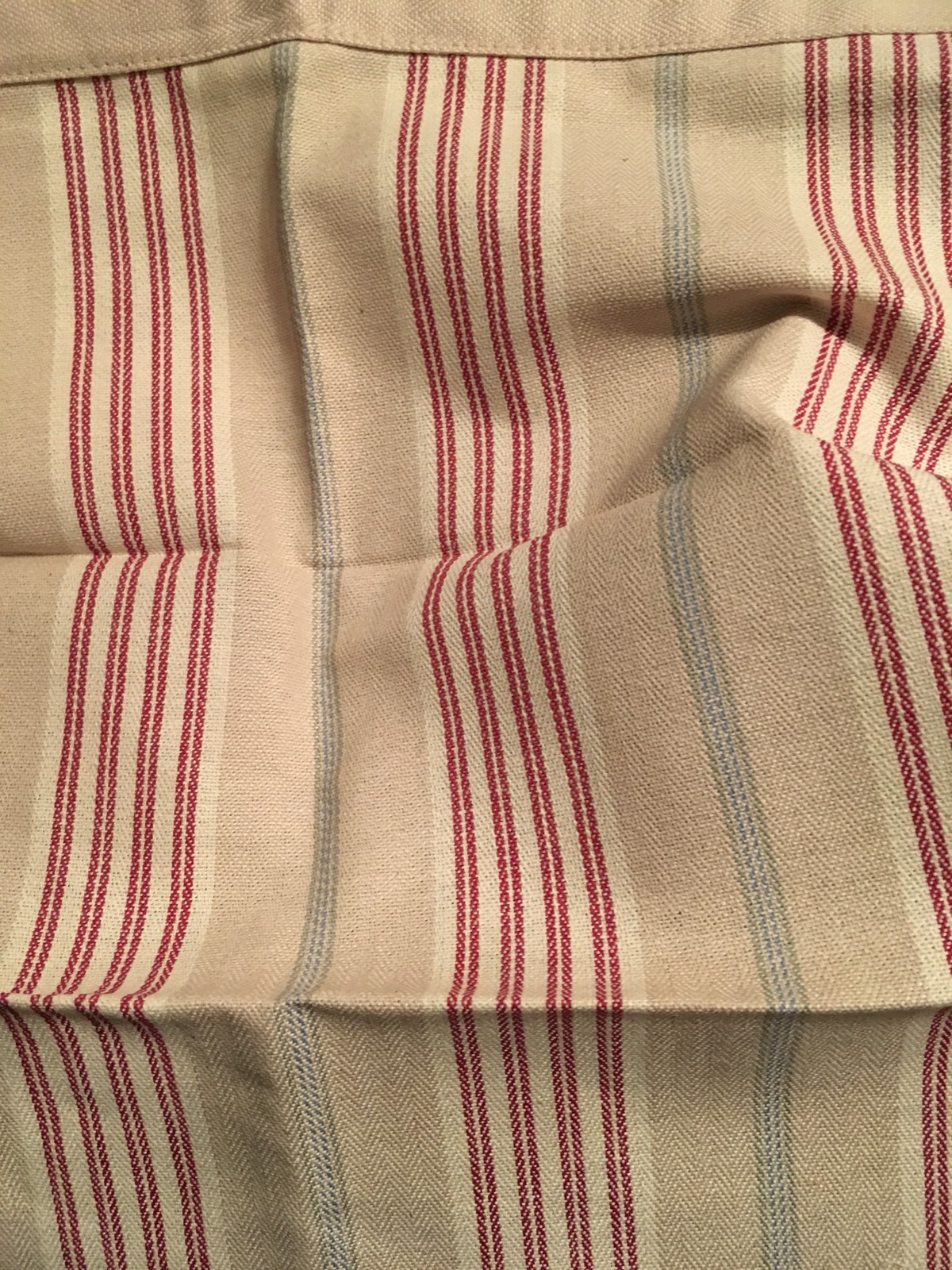 Longaberger Back Porch Basket Liner - Awning Stripe