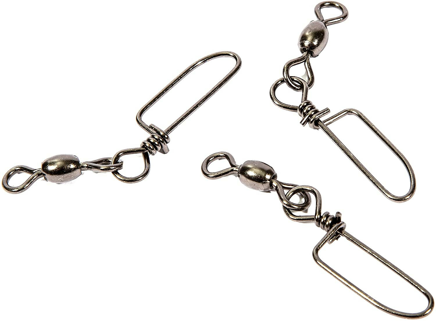 Boone Black Crane Coast Lock Swivels, 200-Pound
