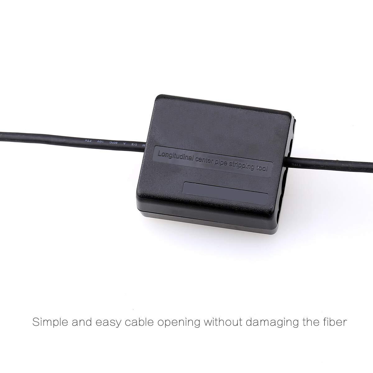Fiber Optic Cable Jacket Stripping Tool 4.5-11mm Black Special Super Alloy