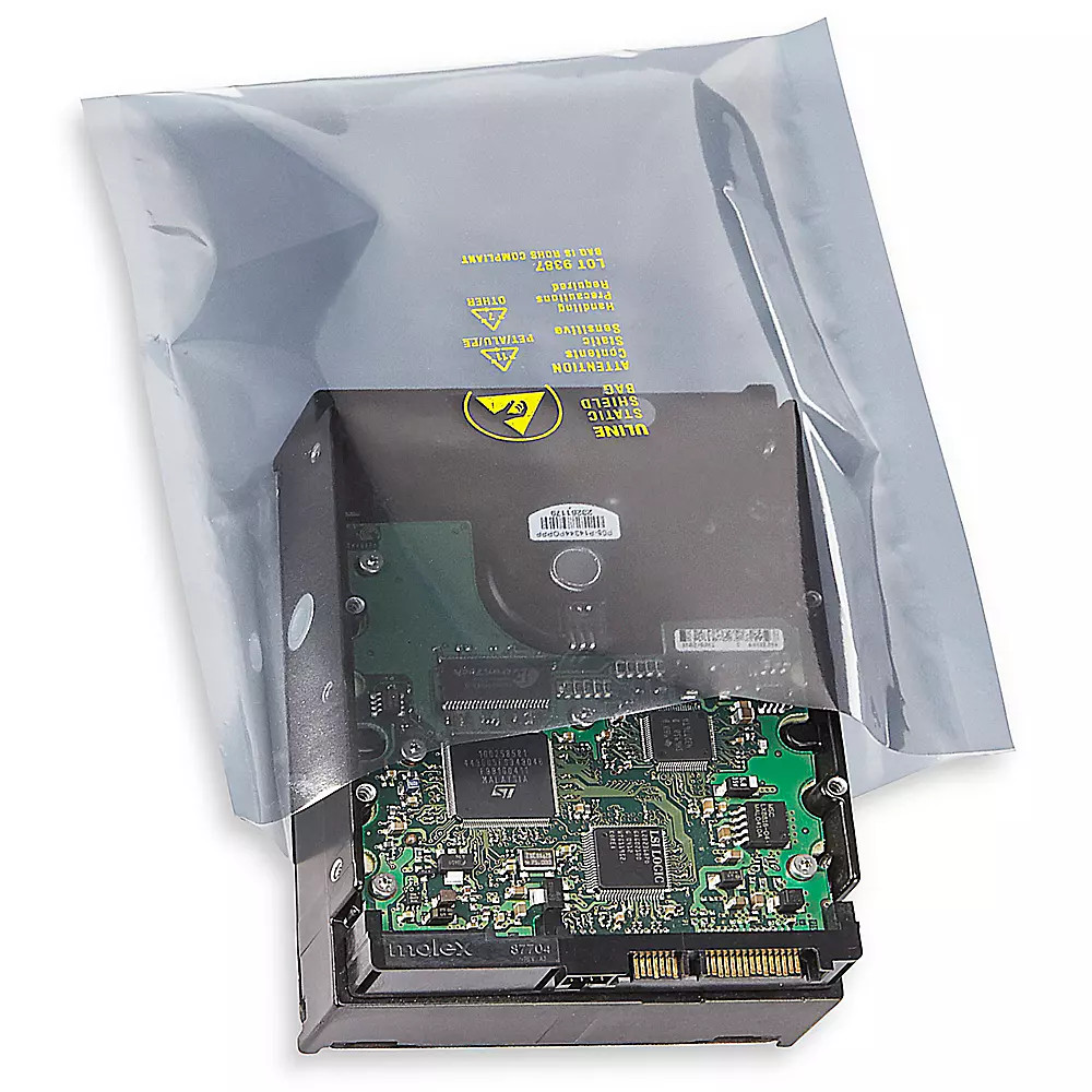 Pack of 1 6 x 8" Open End Static Shielding Bags