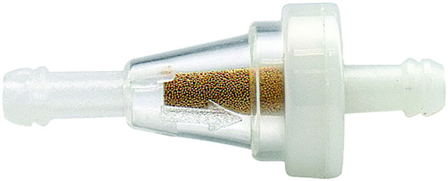 SP1 Fuel Line Filter with Brass Element for 7/32" or 1/4" Line