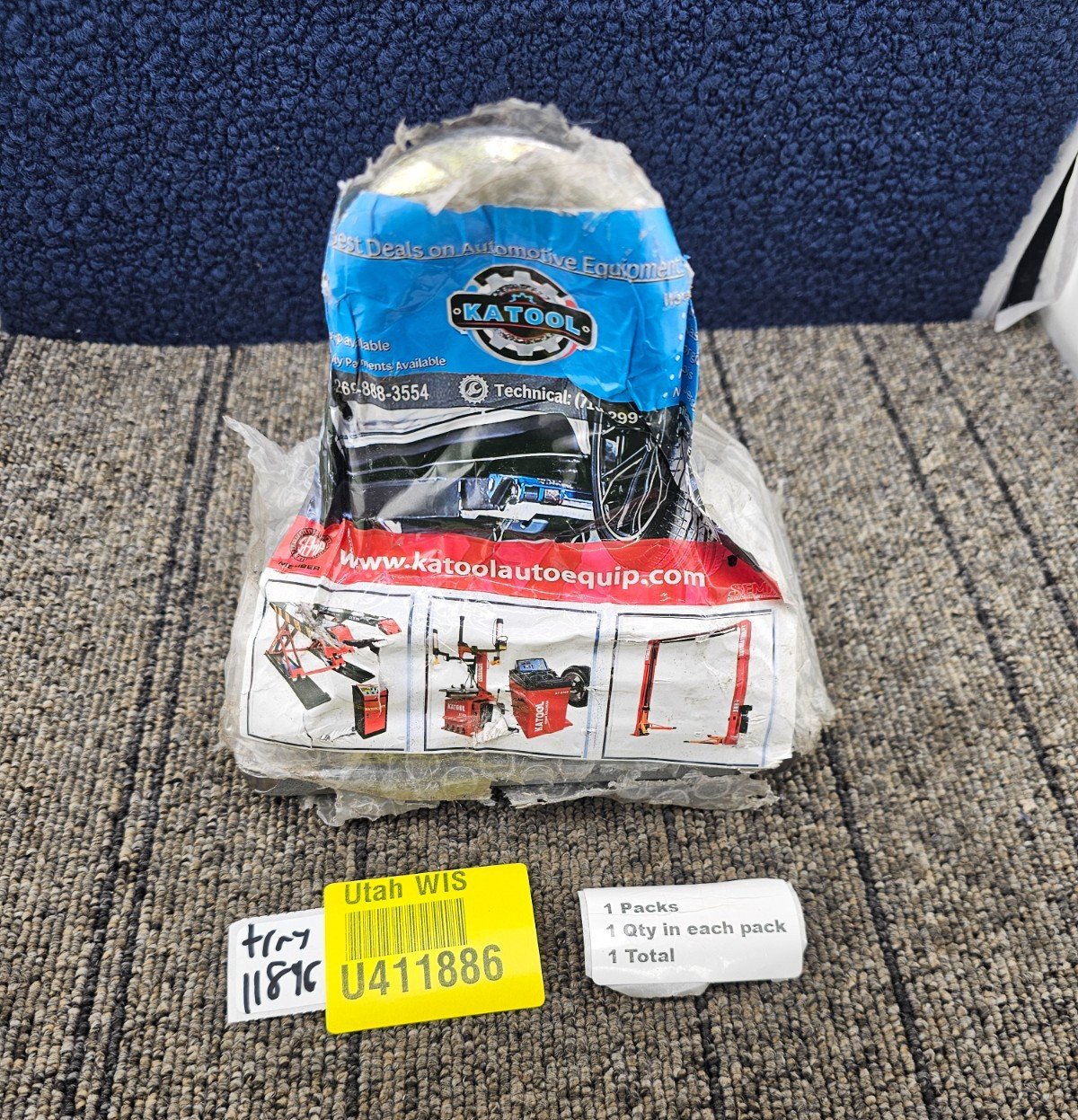 KATOOL 9001: Auto Body Frame Machine Repair Tool - Plates Collision Clamp