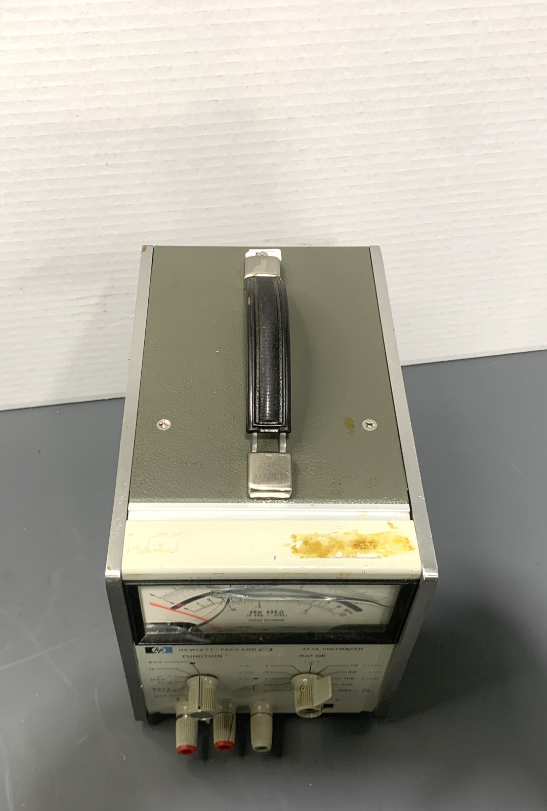HP Hewlett Packard 427A Voltmeter 115/230V No Power Please Read