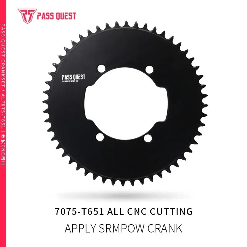 110BCD 4 Bolt Power Meter Chainring Narrow Wide Chainring 42T-44T 11 12 Speed