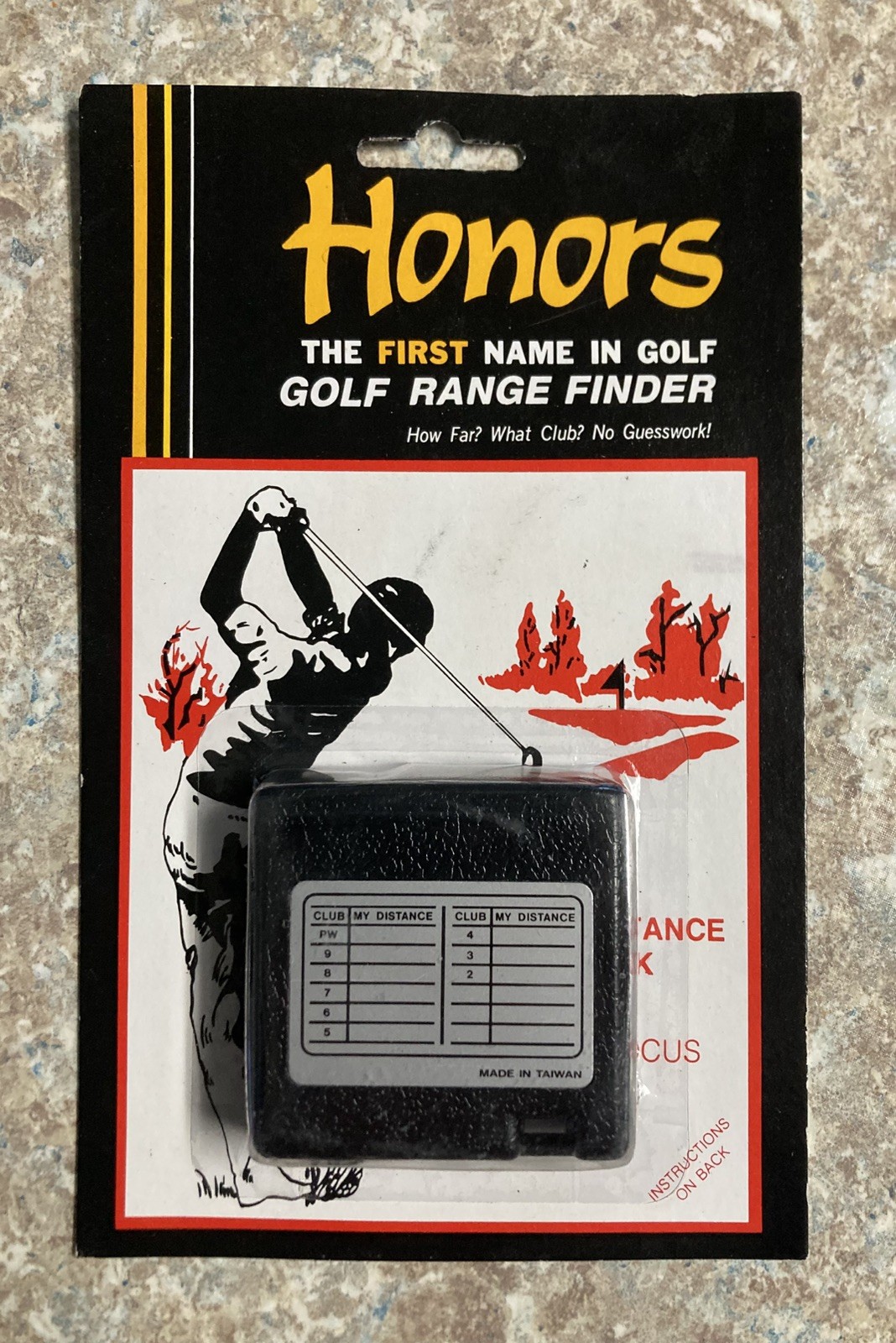 Vintage HONORS Golf Range Finder NIB Sealed