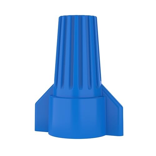 INC. WingTwist Wire Connector, WT54 (10/Bag) Bag of 10 Blue