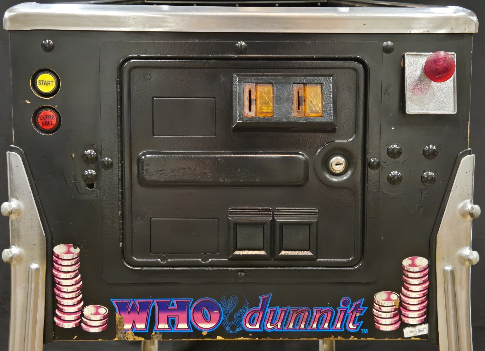 Refurbished Who Dunnit Pinball Machine (Bally) 1995