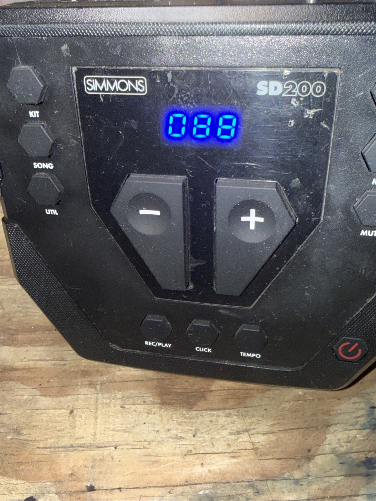 Simmons SD200 Electronic Drum Kit Built-in Effects Pads S200M Module