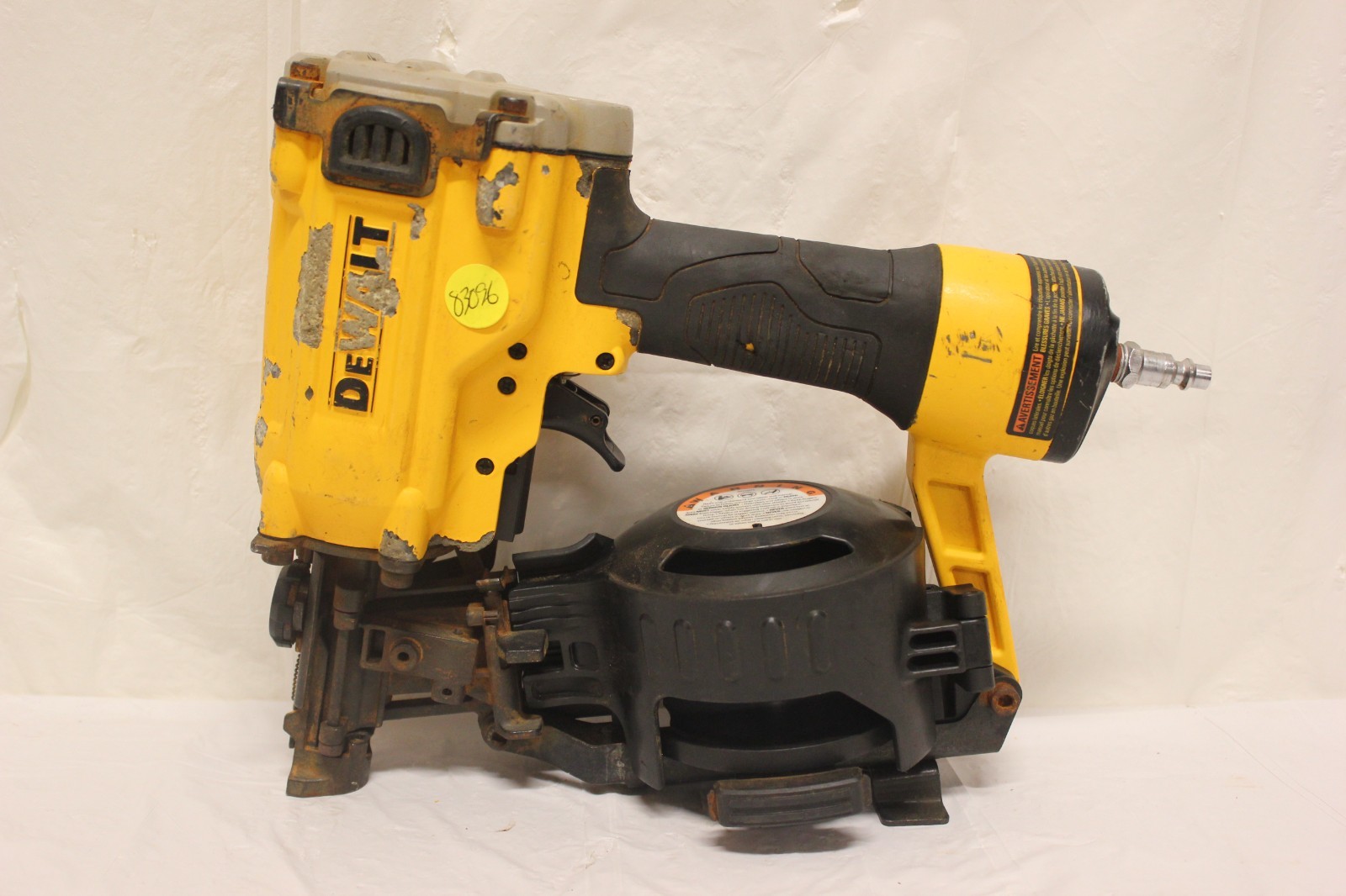 DEWALT DW45RN 15 Degree Coil Roofing Nailer Roof Nail Gun Air Pneumatic C2