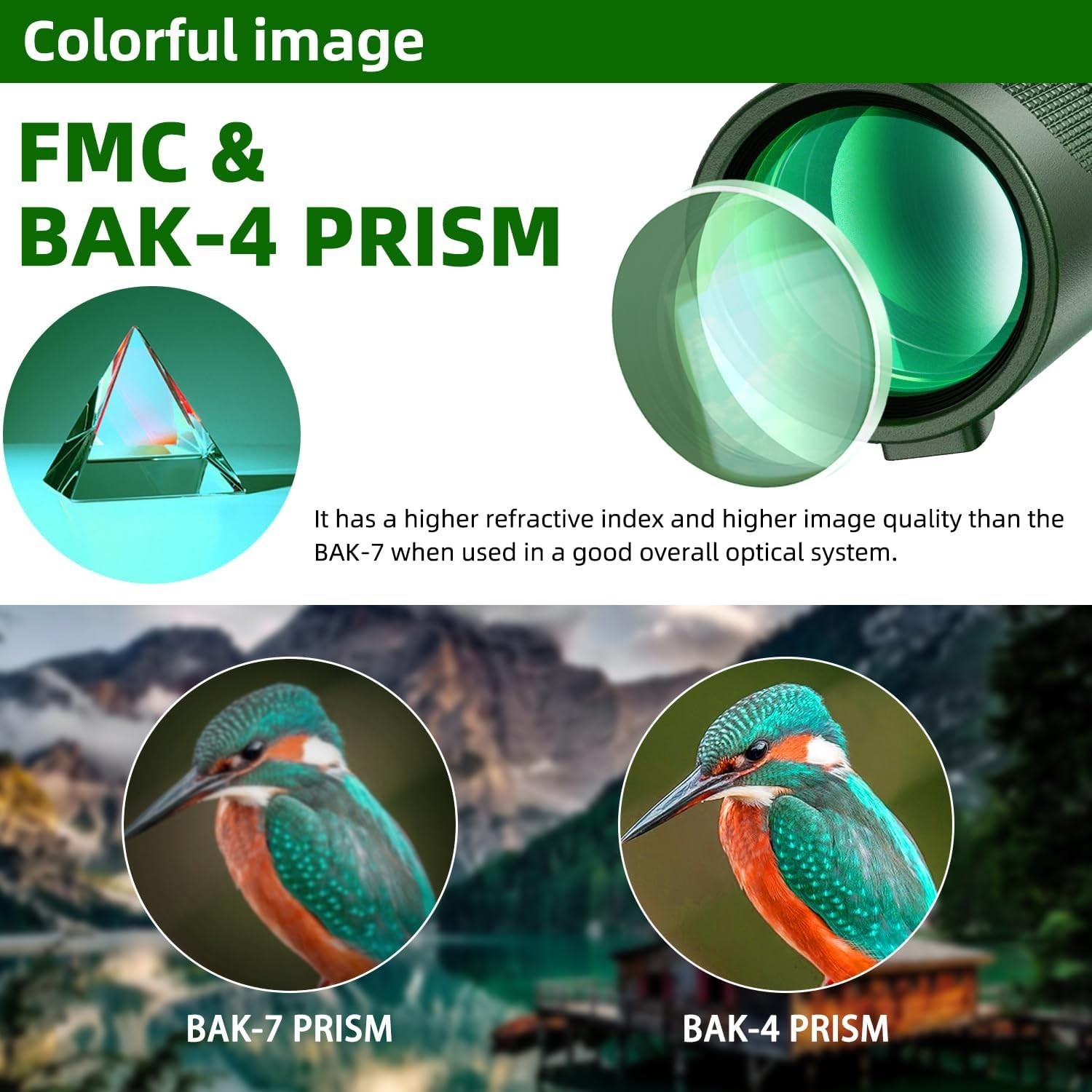 Waterproof Night Vision Monocular for Adults